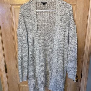 Express Grey Cardigan